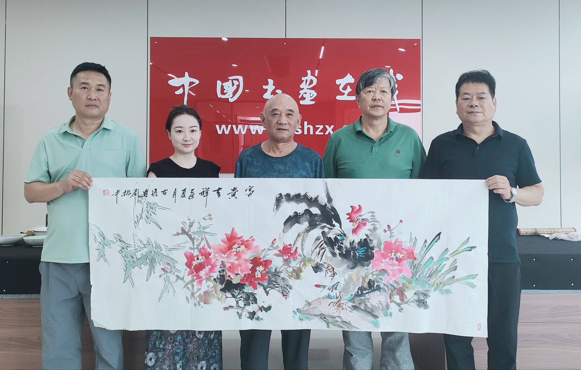 丹青溢彩，墨韵流芳 —— 刘振中先生做客“中国书画在线”