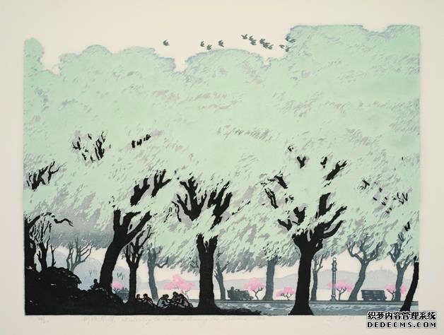 版画里的江南：陆放艺术晋京展 彰显江南诗意美