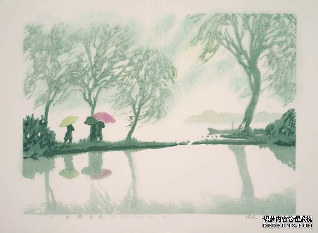 版画里的江南：陆放艺术晋京展 彰显江南诗意美