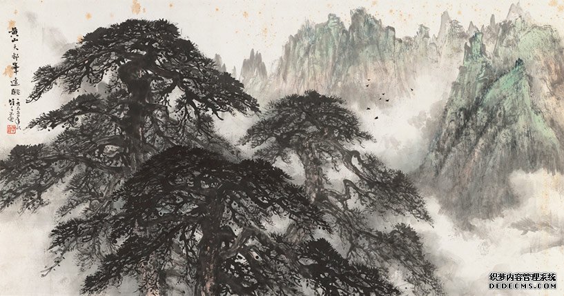 黎雄才的山水画