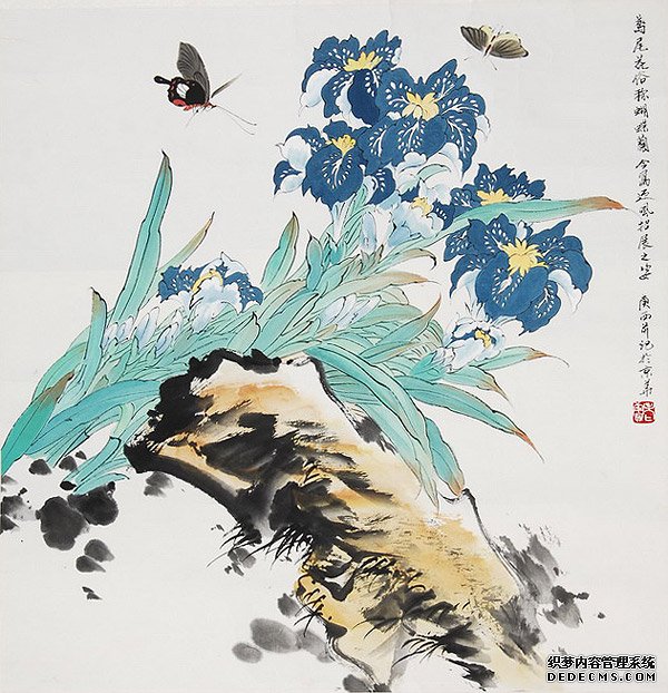 詹庚西  花鸟
