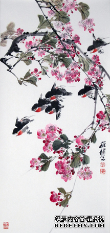 贾广健   花鸟