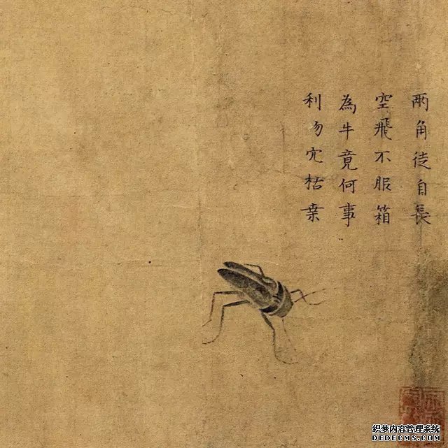 中国画里的“草虫”