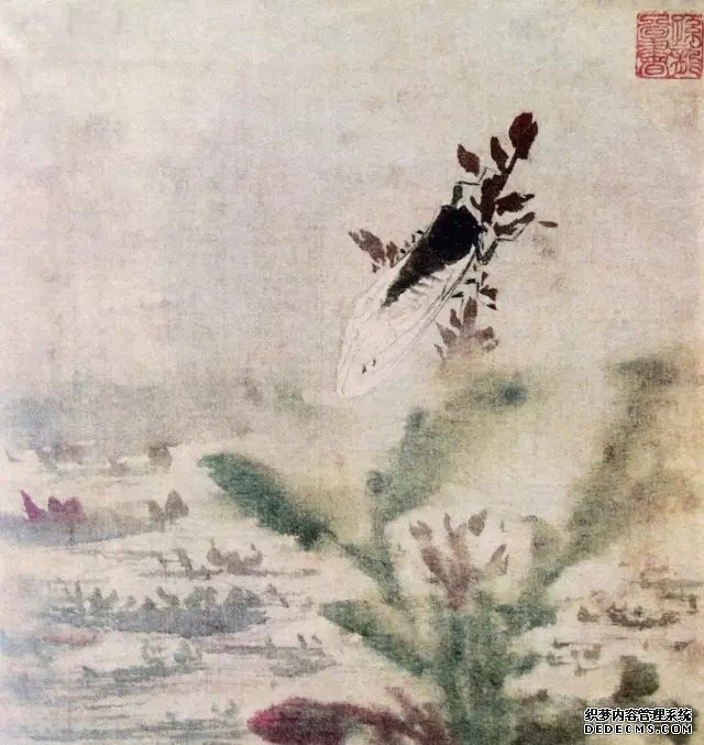 中国画里的“草虫”
