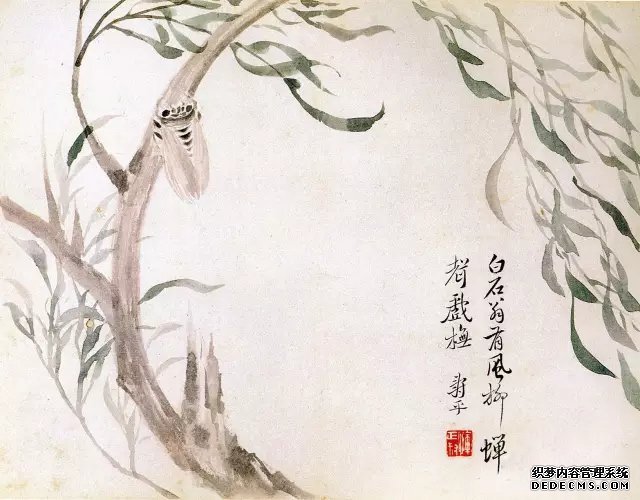 中国画里的“草虫”