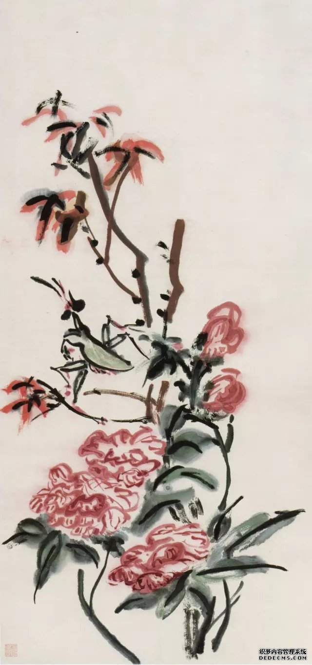 中国画里的“草虫”
