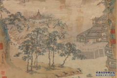 明 仇英《仙山楼阁图》