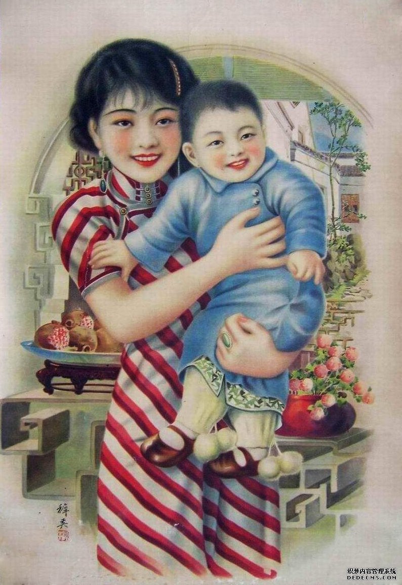棘心夭夭 母氏劬劳：齐白石《柏寿》
