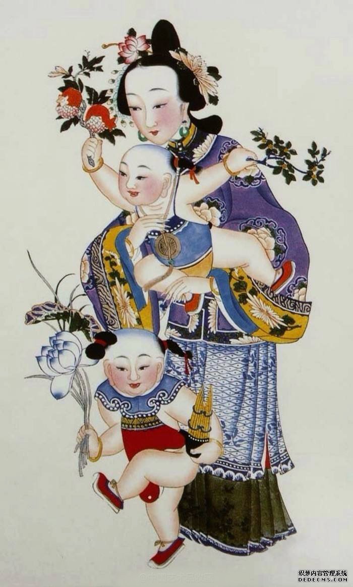 棘心夭夭 母氏劬劳：齐白石《柏寿》