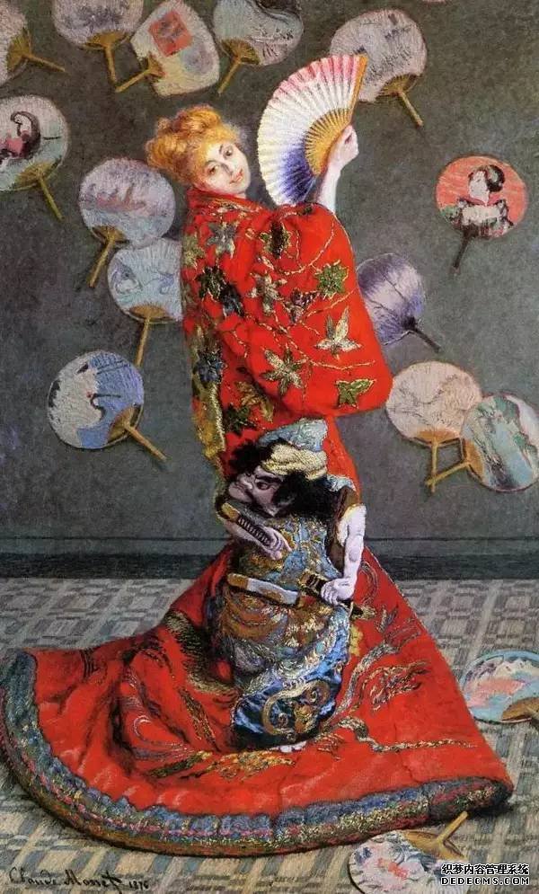 受东方影响的七幅西方画作