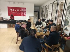 “墨韵雅集，共绘周末”中国书画在线书画点评